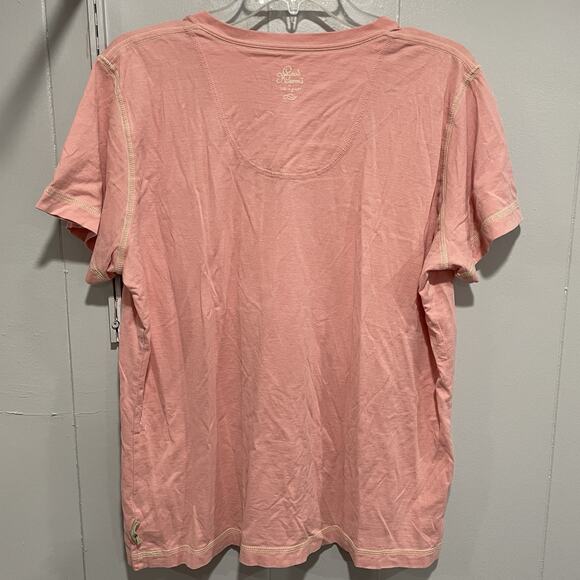 Life is Good Karma Organic Graphic Tee Size XL Pink Oversized Heart Tree Love - Picture 3 of 8